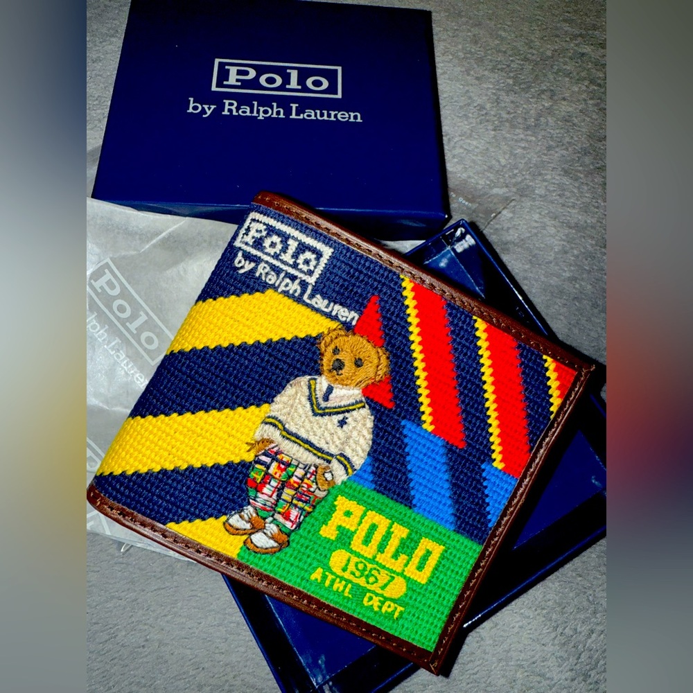 Polo Ralph Lauren Bear Wallet ((SOLD))